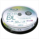 ☆100枚セット(10枚X10個) Lazos BD-R DL L-BDL10PX10
