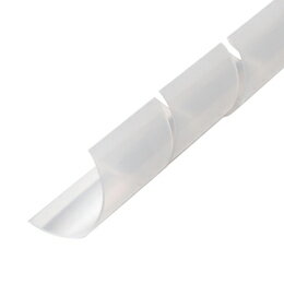 Cable - ☆ミヨシ ケーブル用スパイラルチューブ クリア色 150cm 内径20mm CH-SP15M/SK