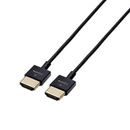 Hdmi Cable - ☆エレコム HDMIケーブル/ウルトラスリム/イーサネット対応/Ver.1.4/0.7m/ブラック CAC-HD14US07BK