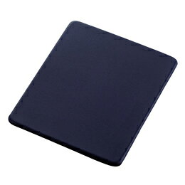☆エレコム マウスパッド ソフトレザー Sサイズ ネイビー MP-SL01NV