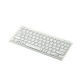 ☆エレコム Bluetoothミニキーボード パンタグラフ式 軽量 マルチOS対応 ホワイト TK-FBP102WH