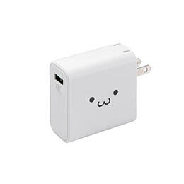 ☆エレコム スマートフォン・タブレット用AC充電器/QuickCharge3.0対応/USB1ポート/ホワイトフェイス MPA-ACUQ01WF