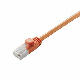 ☆エレコム LANケーブル/CAT6対応/EU RoHS指令準拠/爪折れ防止/簡易パッケージ仕様/7m/オレンジ LD-GPT/DR7/RS