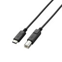 ☆エレコム USB2.0ケーブル(認証品、C-B) U2C-CB05NBK(2)
