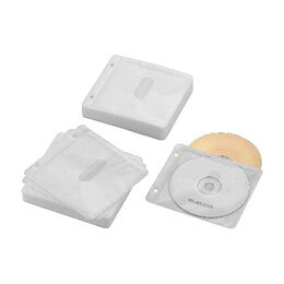 ファイリングできる2穴付きですっきり収納。大量のBlu-ray/CD/DVD Discをコンパクトに収納・整理できる2穴付き両面収納タイプの不織布ケース。