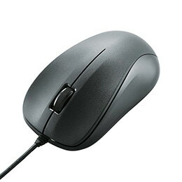 ☆エレコム 法人向けマウス/USB光学式有線マウス/3ボタン/Mサイズ/EU RoHS指令準拠/ブラック M-K6URBK/RS