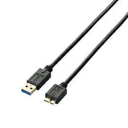 ☆エレコム　USB3.0ケーブル(A-microB)　USB3-AMB10BK