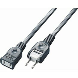 ☆YAZAWA 耐トラ付延長コード Y02102BK