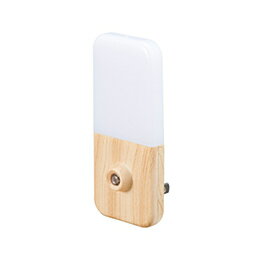 ☆YAZAWA ナイトライト明暗ナチュラルウッドNASN23NW