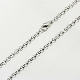 ☆Pure ステンレス 甲丸 チェーン ネックレス ペンダント 50cm 55cm PNC-207