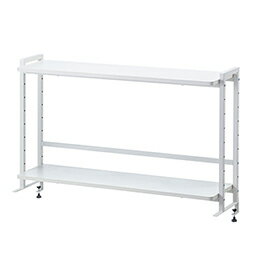 ☆サンワサプライ クランプ式机上ラック2段タイプ MR-LC307W