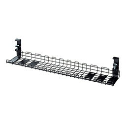 ☆サンワサプライ ケーブル配線トレー　ワイヤー Lサイズ　汎用タイプ 　ブラック CB-CT3BK