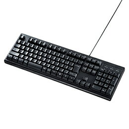 ☆サンワサプライ 日本語109キーボード 抗菌防水防塵タイプ SKB-BS6BK ☆サンワサプライ 日本語109キーボード 抗菌防水防塵タイプ SKB-BS6BK