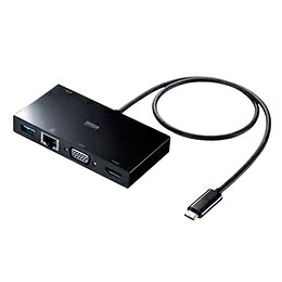 ☆サンワサプライ USB Type-Cモバイルドッキングステーション USB-3TCH30BK