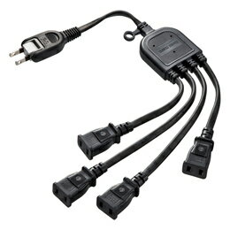 ☆サンワサプライ　ACアダプタ専用電源延長コード　TAP-EX4BKN