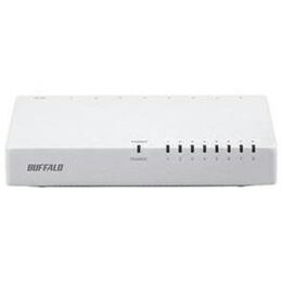 ☆BUFFALO バッファロー 10/100Mbps対応スイッチングHub プラスチック筐体/電源外付けモデル(8ポート) ブラック LSW4-TX-8EP/WHD ☆BUFFALO バッファロー 10/100Mbps対応スイッチングHub プラスチック筐体/電源外付けモデル(8ポート) ブラック LSW4-TX-8EP/WHD