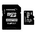 HIDISC microSD[J[h 2GB HDMCSD2GCLJP3