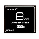 HIDISC CFカード 8GB 233x Read35MB/s MLCチップ搭載