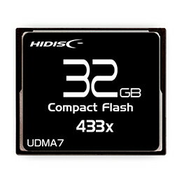 ☆HIDISC CFカード 32GB 433x Read65MB/s MLCチップ搭載 HDCF32G433XJP3 ☆HIDISC CFカード 32GB 433x Read65MB/s MLCチップ搭載 HDCF32G433XJP3