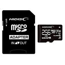 HIDISC microSDXCJ[h 256GB CLASS10 UHS-I Speed class3, A1Ή HDMCSDX256GCL10V30