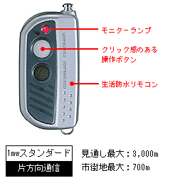 CELLSTAR セルスター工業 リモコンエンジンスターター 本体 CTB-801R