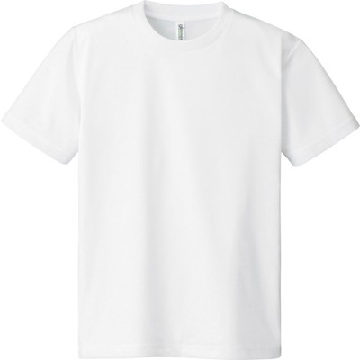 glimmer ドライTシャツー00300-ACTーホワイトーM 00300-ACT-WHT-M