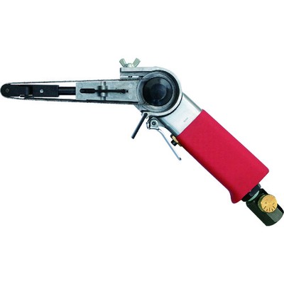 SI ベルトサンダー SI-2700メーカー：信濃機販(株)【特長】●ベルト変換ワンタッチ機構付です。●ベルトペーパーの寿命を延ばす冷却用排気口付です。●アームの角度は調整可能です。●回転速度調節ができるエアーレギュレーター付です。【用途】●金属加工のバリ取り作業から仕上げ作業に。●自動車板金のサビ取り溶接のビード研磨作業に。【仕様】●ベルト寸法(mm):10/12×330●ベルト速度(m/min):1100●無負荷回転数(min[[の-1乗]]):15000●空気消費量([[M3]]/min):0.56●ホース取付口:NPT1/4●排気:後方●全長(mm):275●プーリー巾(mm):8●使用空気圧力(MPa)統合:0.6●使用空気圧(MPa):0.6●無負荷回転数(rpm):15000【仕様2】●排気方向:後方【セット内容／付属品】●1/4プラグ●エアーレギュレーター●12mm幅ベルトペーパー×4本【商品情報】品番：SI-2700発注コード：2943476JANコード：4571165780602原産国：日本質量：0.8KG※画像はイメージです。