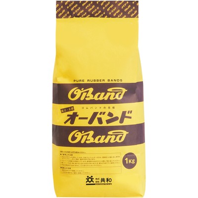 オーバンド #1220 アメ色 1kg袋 (約140本入) GTA-443メーカー：(株)共和【特長】●業務用として最適です。●良質の天然の純ゴムを使用しています。●締まりがよくてやわらかく、よく伸びます。【用途】●一般結束用【仕様】●色:アメ色●番手(#):1220●切幅(mm):6●折径(mm):480●厚さ(mm):1.1●袋入数(本):約140●内径(mm):305●1kg当たりの平均本数(本):140【仕様2】●食品衛生法、食品添加物規格適合●1kg当たりの平均本数(本):140●内径(mm): 305【材質／仕上】●天然ゴム【商品情報】品番：GTA-443発注コード：1278929JANコード：4971620219089原産国：日本質量：1KG※画像はイメージです。