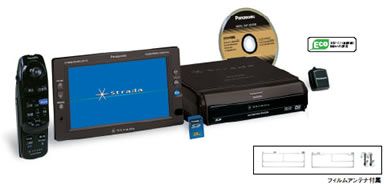 Panasonic パナソニック　カーナビ　DVDナビ CN-DV155FD