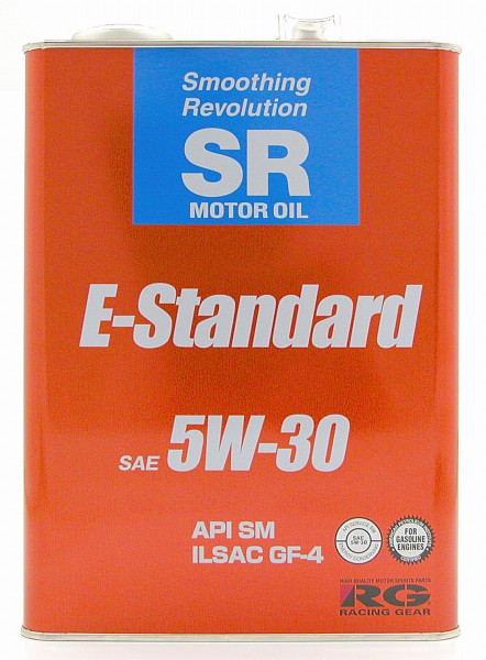 RG（レーシングギア） SRエンジンオイル 5W-30 鉱物油 4リットル [SR05304]　【NF店】