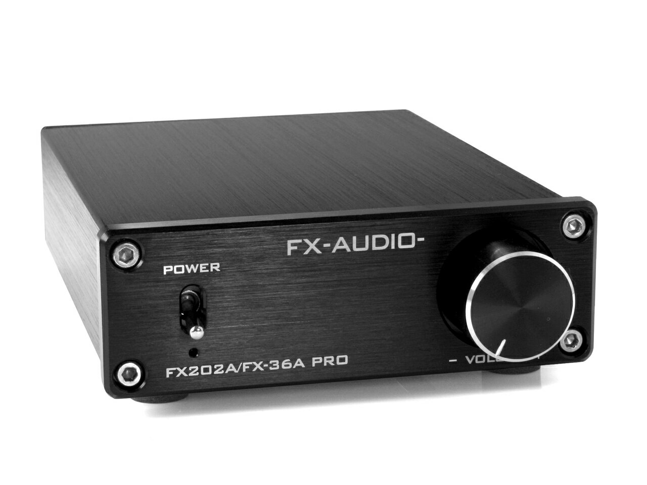 【送料無料】FX-AUDIO- FX202A/FX-36A PRO『ブラック』TDA7492PEデジタルアンプIC搭載 ステレオパワーアンプ