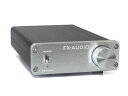 送料無料 FX-AUDIO- FX1002J シルバー TDA7498E搭載デジタルパワーアンプ