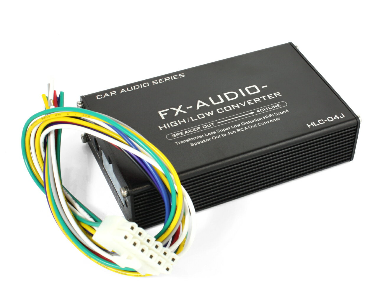   FX-AUDIO- HLC-04J 4ch  c nC/[ Ro[^[ HIGH/LOW CONVERTER [Hi-Lo] Xs[J[óRCAϊ