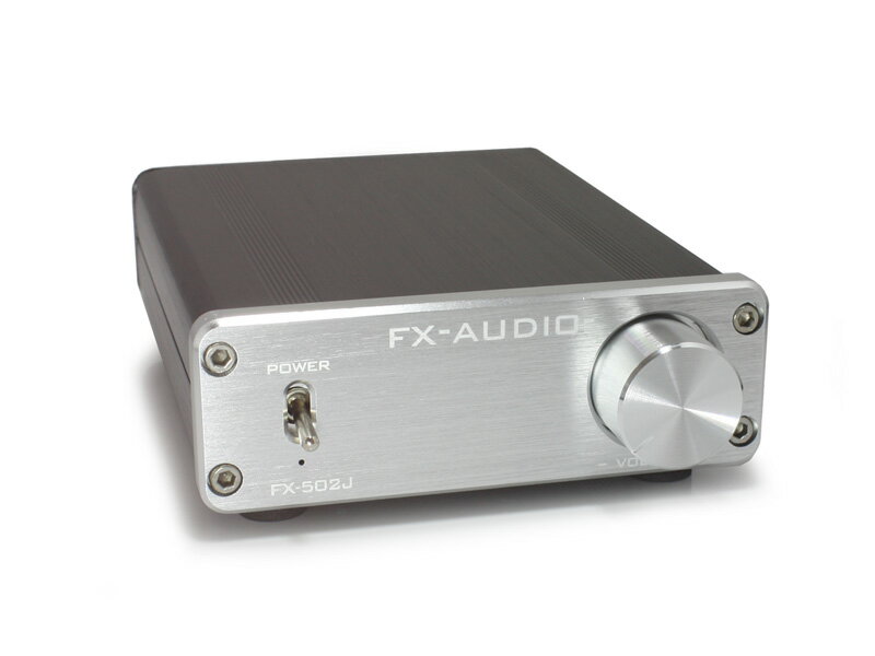 送料無料 FX-AUDIO- FX-502J[シルバー] TPA3116搭載50W×2ch プリメイ ...