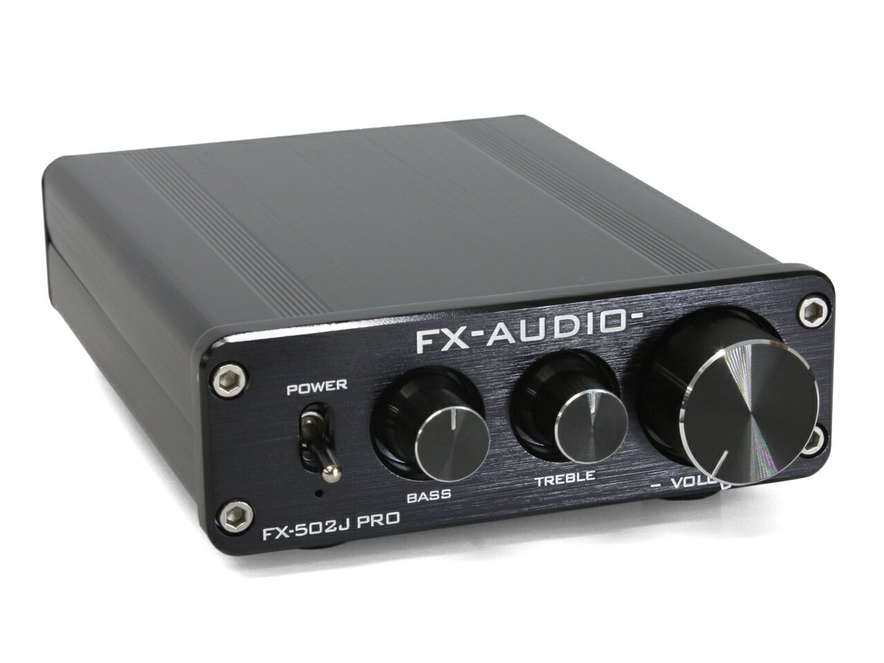 送料無料 FX-AUDIO- FX-502J PRO [ブラック] TDA7498搭載 50W×2ch トーンコントロール機能搭載プリメインアンプ