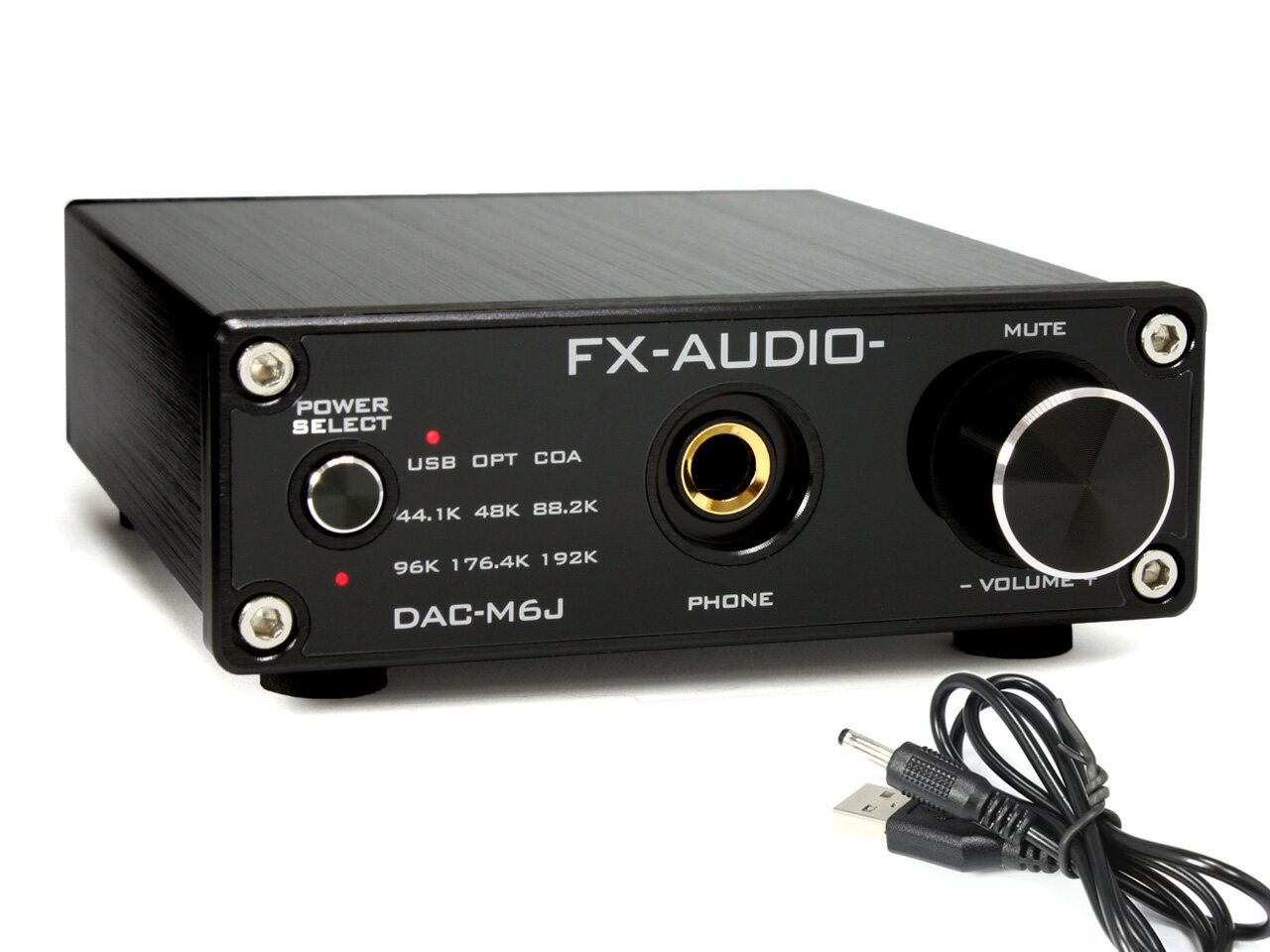 送料無料 FX-AUDIO- DAC-M6J ヘッドフォンアンプ＆デジタルプリアンプ搭載 デジタル3 ...