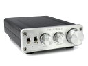 送料無料 FX-AUDIO- FX-2020A+ CUSTOM [シルバー]TRIPATH製TA2020-020搭載デジタルアンプ