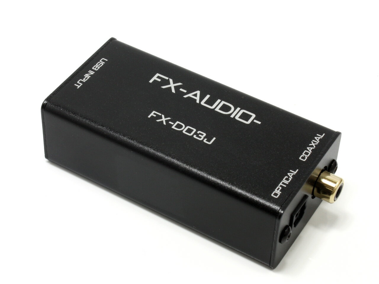 FX-AUDIO- FX-D03J USB バスパワー駆動DDC USB接続でOPTICAL COAXIALデジタル出力を増設 ハイレゾ対応 光 オプティカル 同軸