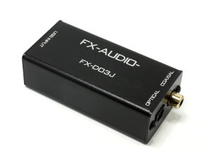 FX-AUDIO- FX-D03J USB バスパワー駆動DDC USB接続でOPTICAL・COAXIALデジタル出力を増設 ハイレゾ対応 光 オプティカル 同軸