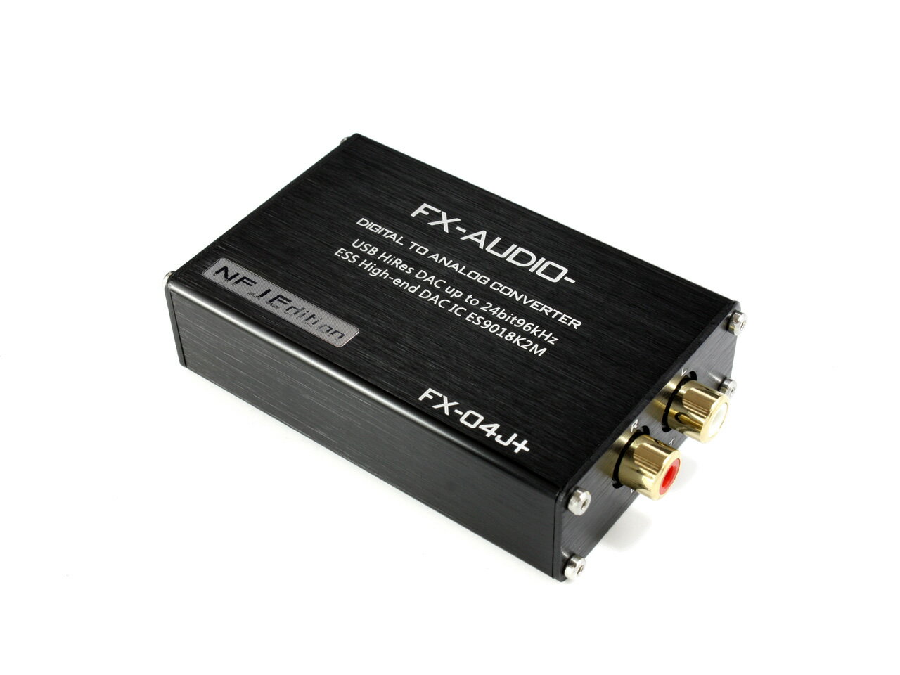 送料無料 FX-AUDIO- FX-04J OPA627×3搭載 NFJ Edition 32bitハイエンドモバイルオーディオ用DAC ES9018K2M搭載 USB バスパワー駆動 ハイレゾ対応DAC