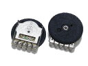 基板取付用小型ロータリボリューム抵抗 2個SET 2連/A10kΩ/14mm