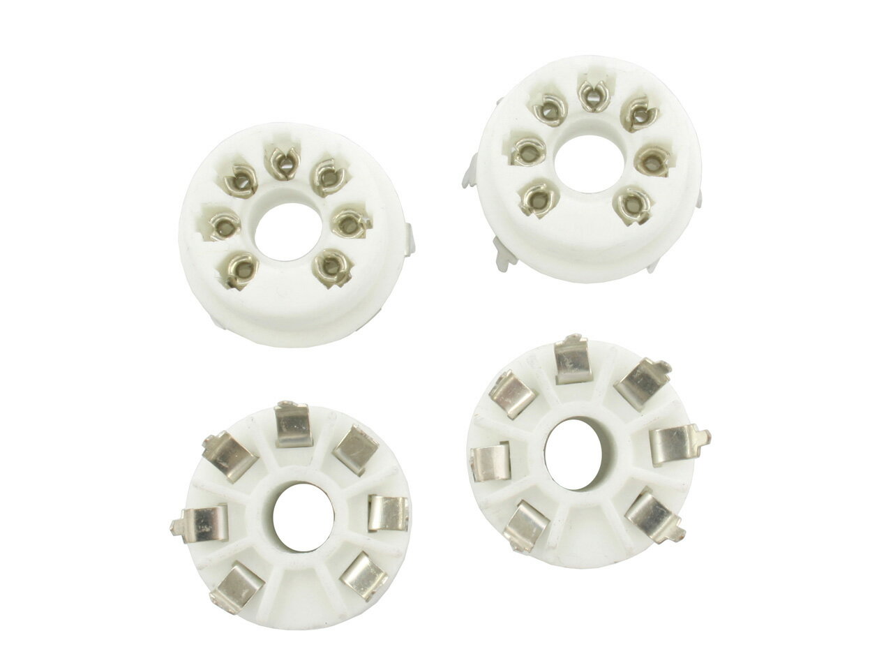 MT 7Pin 真空管ソケット 4個セット[セラミック製] MT-7P