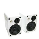 新品アウトレット 2Wayバスレフ型ブックシェルフスピーカー ステレオスピーカー 2台 ペア シルクドームTW & ケブラーコーンWF