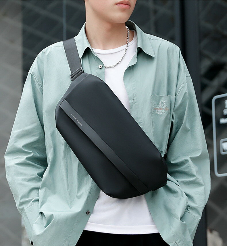 ボディバッグ ワンショルダーバッグ ウエストポーチ 2WAY ショルダーバッグ 大容量 チェストバッグ ワンショルダー多機能 9.7インチIpad収納 軽量 通勤 出張 男女兼用 斜めがけ 肩掛け スポーツバッグ 表面撥水加工