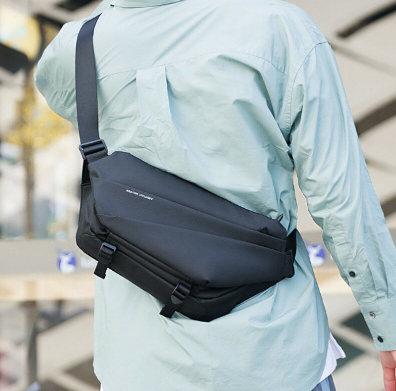 ボディバッグ ワンショルダーバッグ ウエストポーチ 2WAY ショルダーバッグ 大容量 チェストバッグ ワンショルダー多機能 11インチIpad収納 軽量 通勤 出張 男女兼用 斜めがけ 肩掛け スポーツバッグ 表面撥水加工