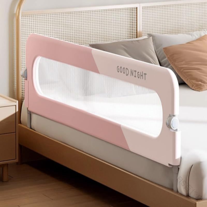赤ちゃんの安眠を守る折りたたみ式ベッドガード おしゃれな育児空間 旅行先でも簡単設置 洗えて清潔 出産祝いに最適 プレゼント対応 コ nfs111-10008083 錦ファッションショップ サンプル画像2