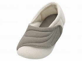 ワイドベルトワッフル グレー 片足販売