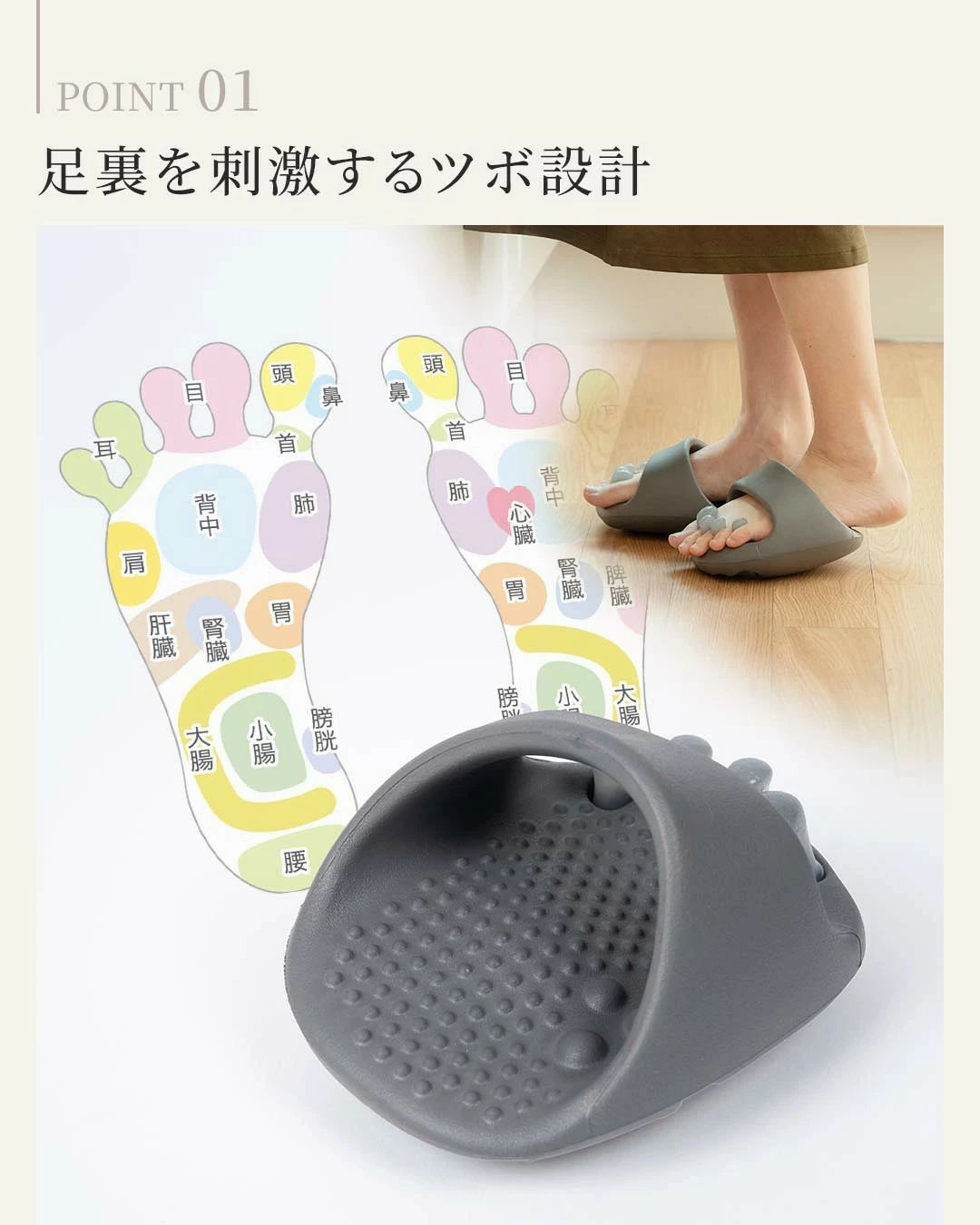 ダイエットスリッパ おしゃれ 洗える 体幹 履くだけ 美と健康 ルームシューズ 健康サンダル かわいい ..