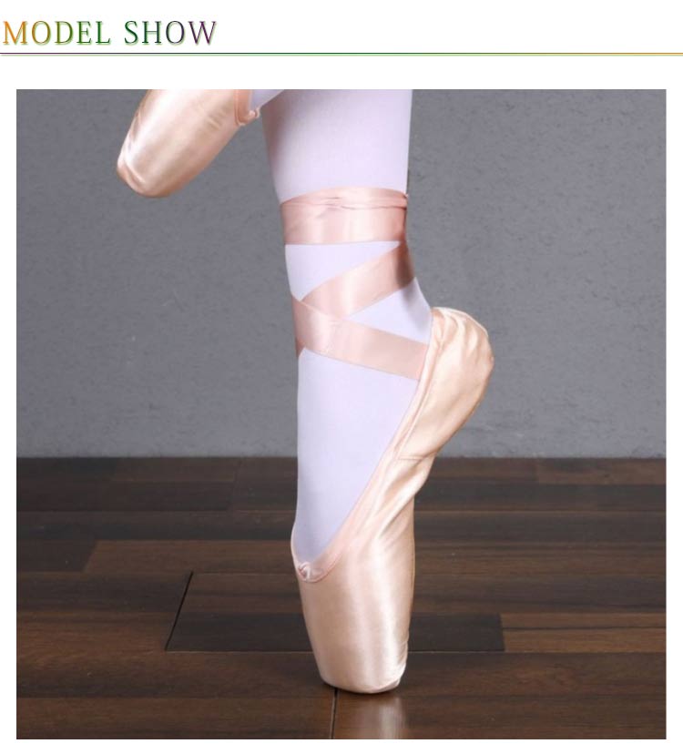 バレエシューズ バレエトウシューズ バレエ靴 サテントウシューズ 女の子 初心者 練習用 ジャズシュー..