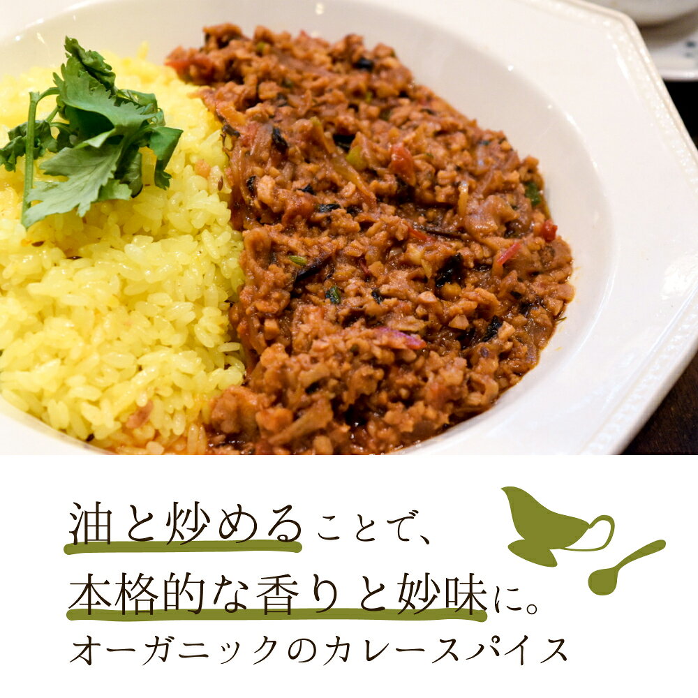 有機カレースタータースパイス(25g～1kg)【エヌ・ハーベスト】ミックススパイス カレースパイス スターター テンパリング 香辛料 オーガニック 無農薬 有機JAS認定 有機栽培 クミン マスタード フェヌグリーク カレーリーフ インドカレー 手作り 大容量 酵母エキス無添加 nharvest-10000156 エヌ・ハーベスト サンプル画像2
